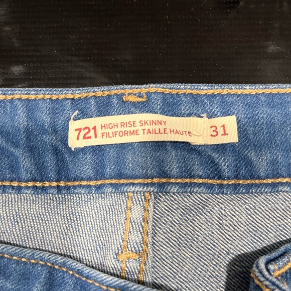 Levi’s 721 high rise skinny - Picture 3 of 3